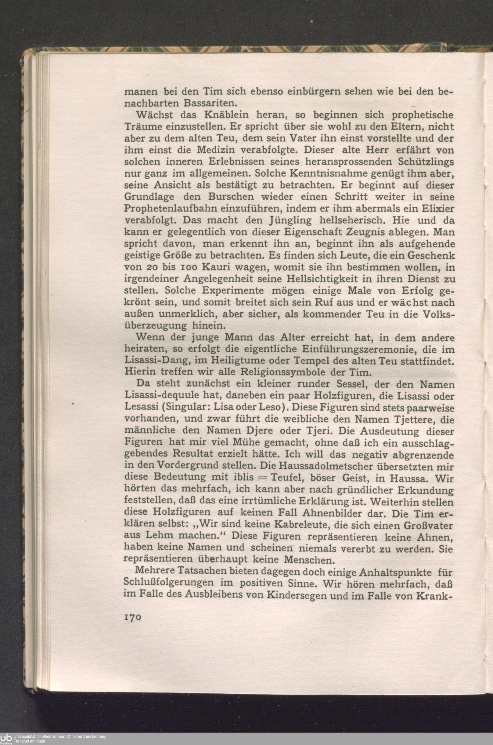 Frobenius 1924, printed page 170: Tim initiation.