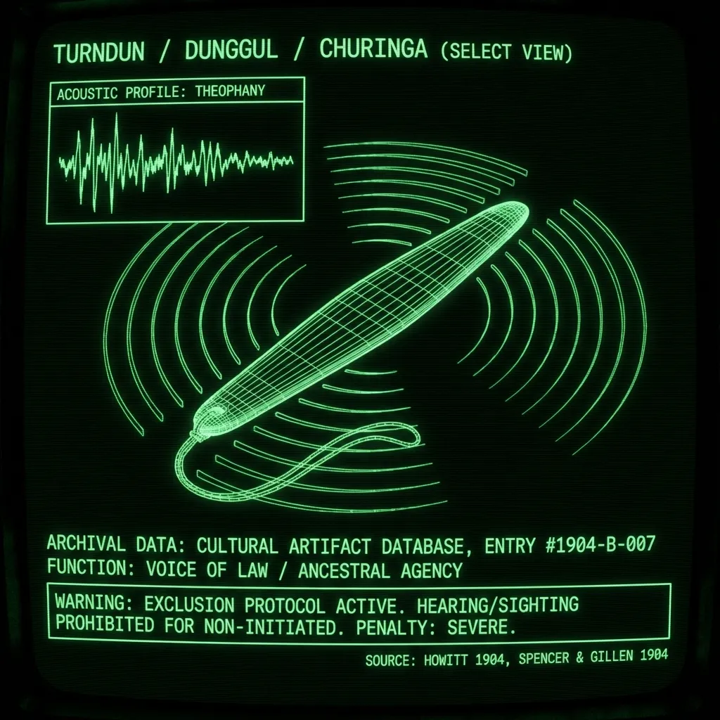 Bullroarer в аборигенной Австралии: функции, значения и Теория сознания Eve