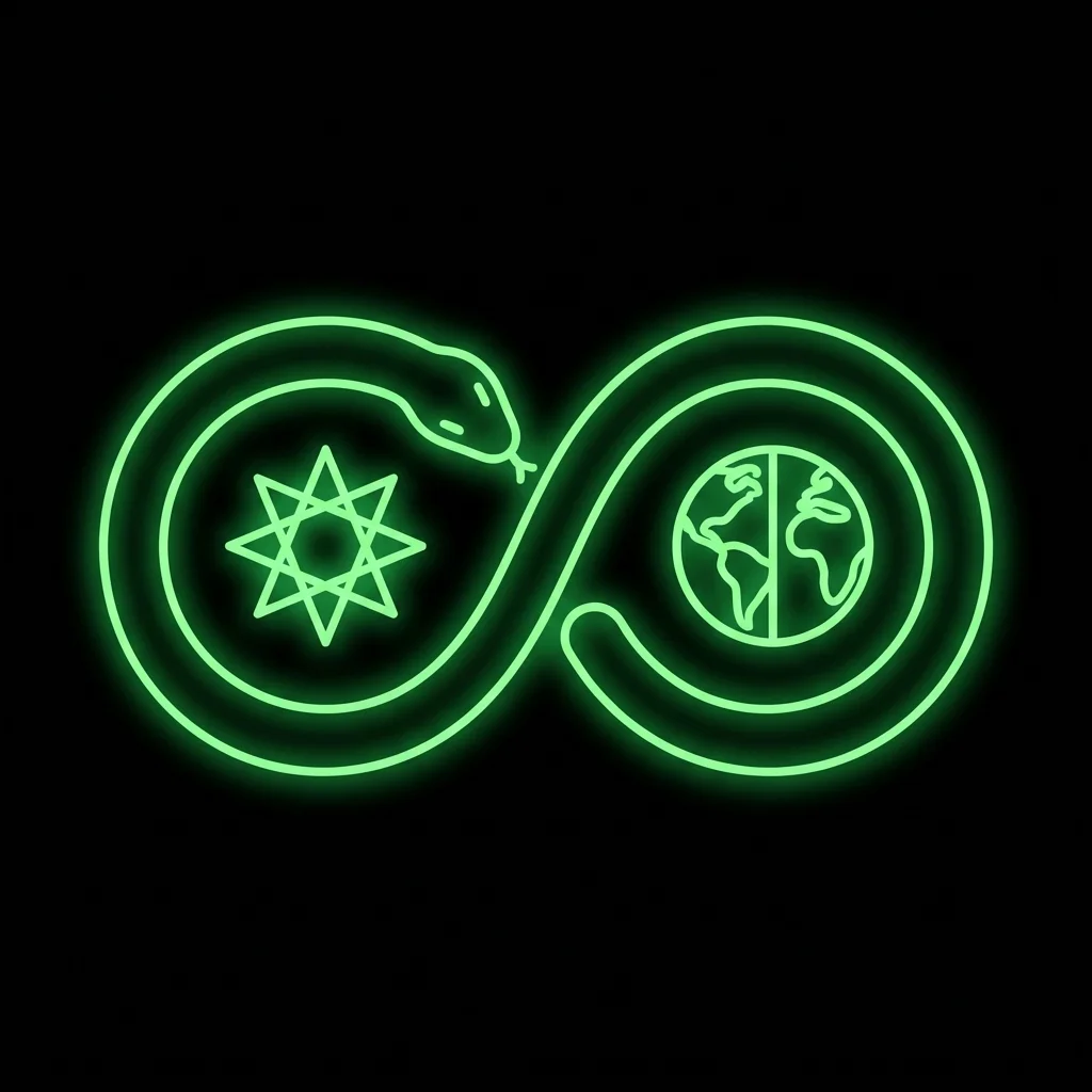 AI-generated cover Cósmico Herakles — Serpiente del Tiempo, Héroe del Edén