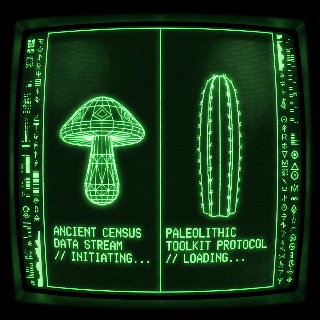 Halluzinogener Atlas: Eine kontinentale Erhebung antiker Entheogene