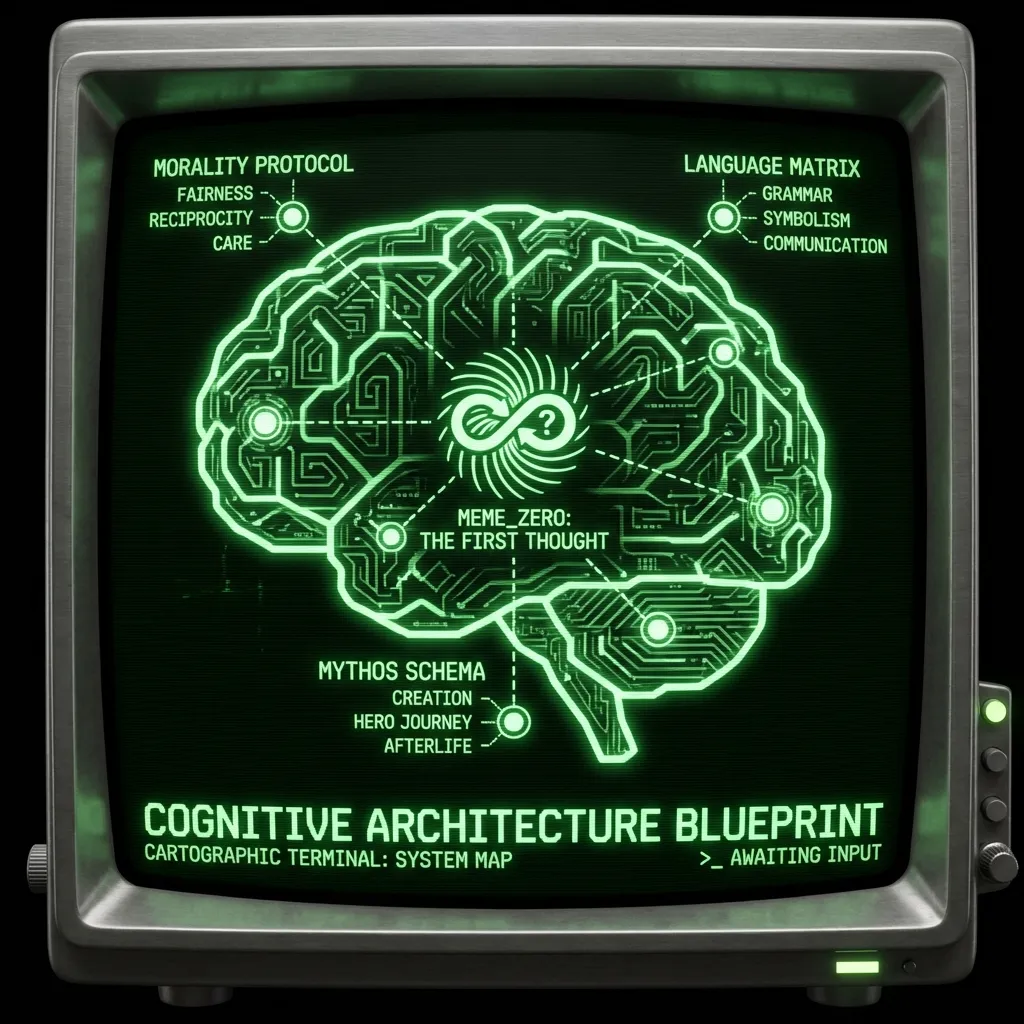 AI-generated cover Memetic Eve تحل مفارقة العاقل