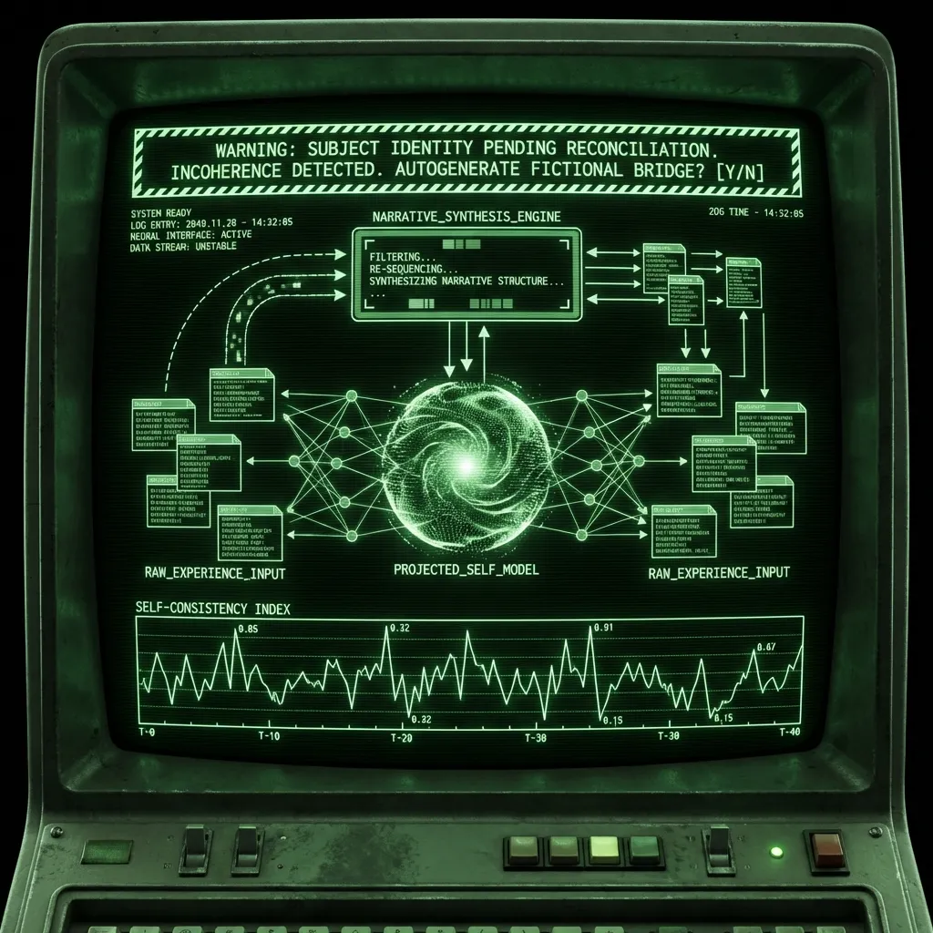 AI-generated cover 物語的自己:学際的文献レビュー