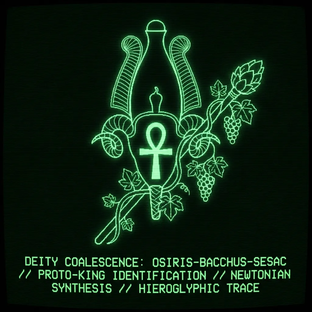 AI-generated cover Osiris = Baco = Sesac según Newton