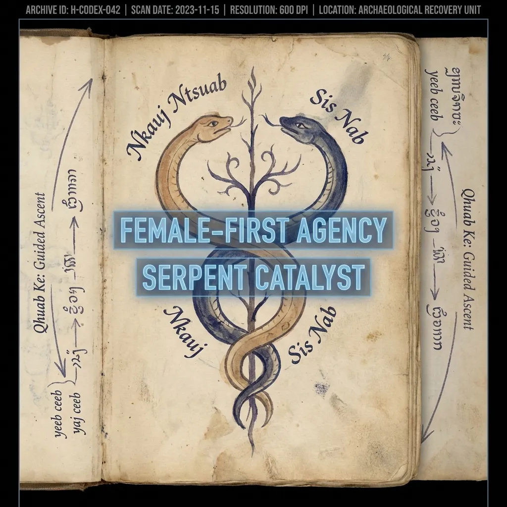 Nkauj Ntsuab и Sis Nab в прочтении через Теорию сознания Евы