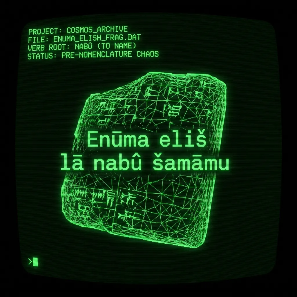 Als der Himmel keinen Namen hatte