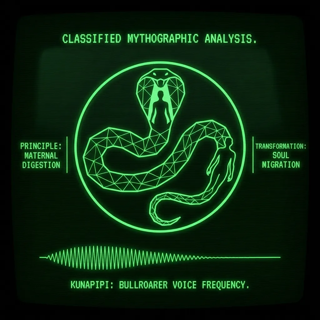 魂を呑み込む蛇の母