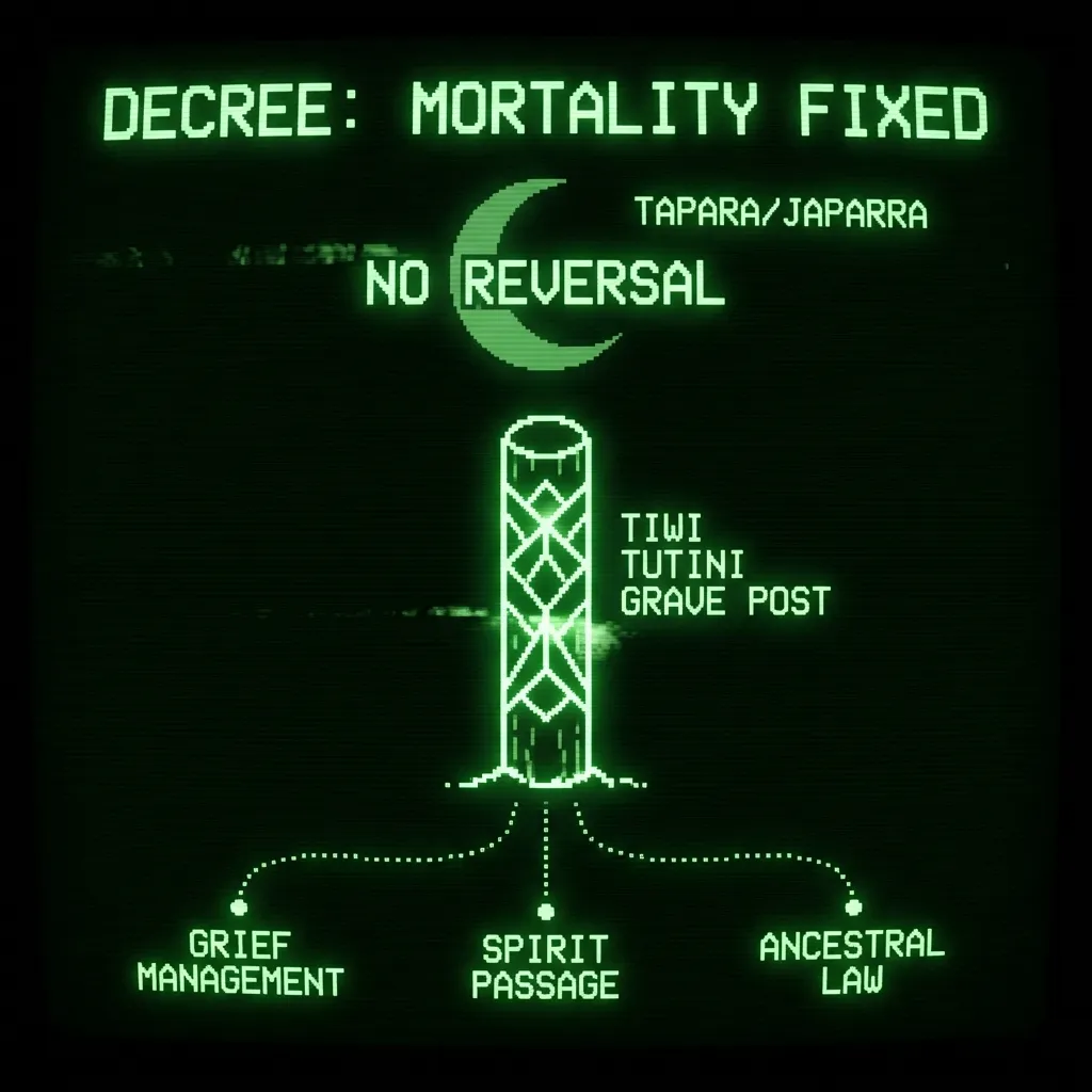 Purukapali y el primer funeral: orígenes tiwi de la muerte y el rito Pukumani